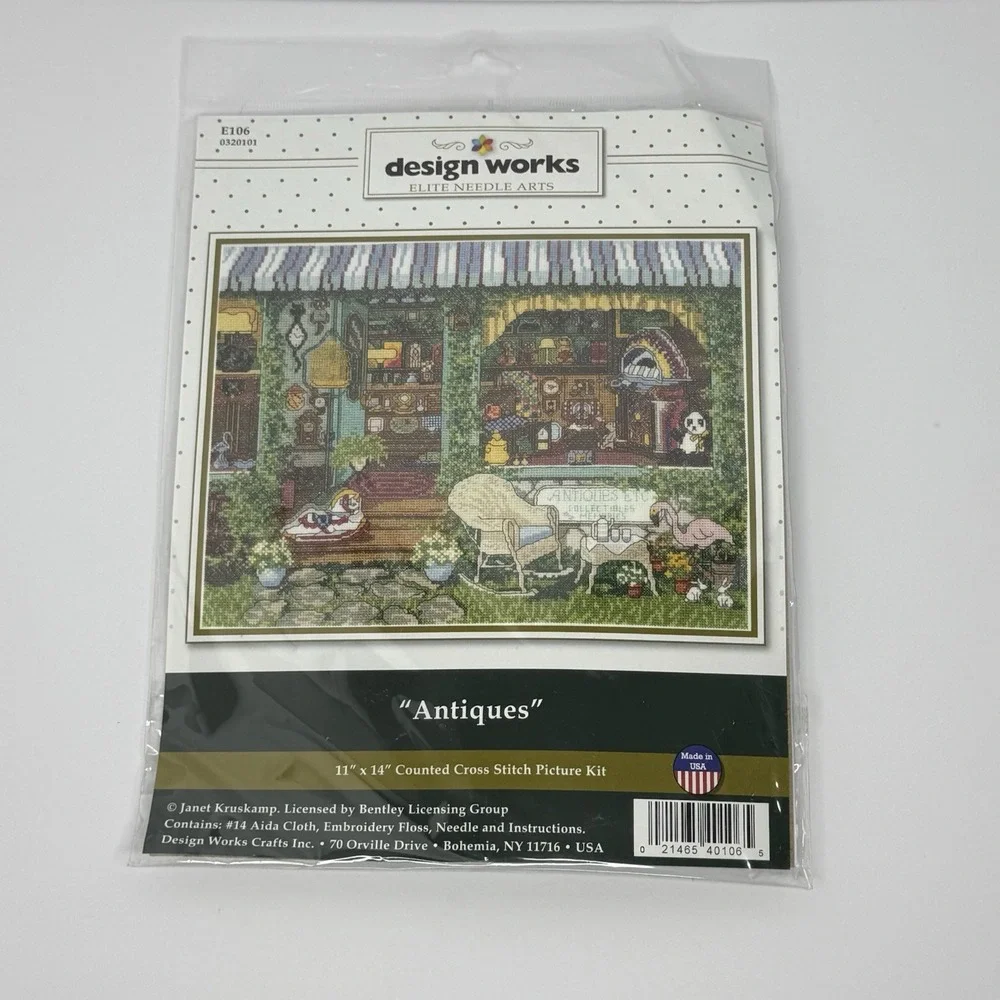 Design Works Elite Needle Arts E106 Antiques 11